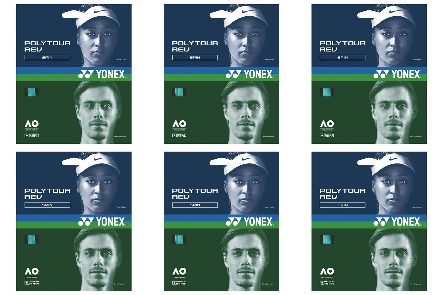 Yonex Poly Tour Rev Mint Tennis String