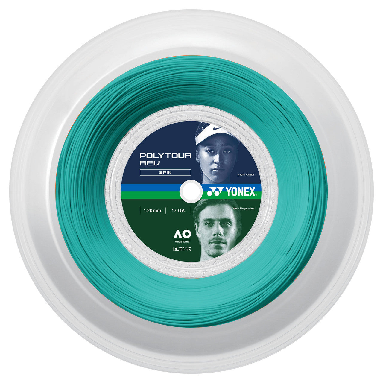 Yonex PolyTour Rev Mint Tennis String - VuTennis.com