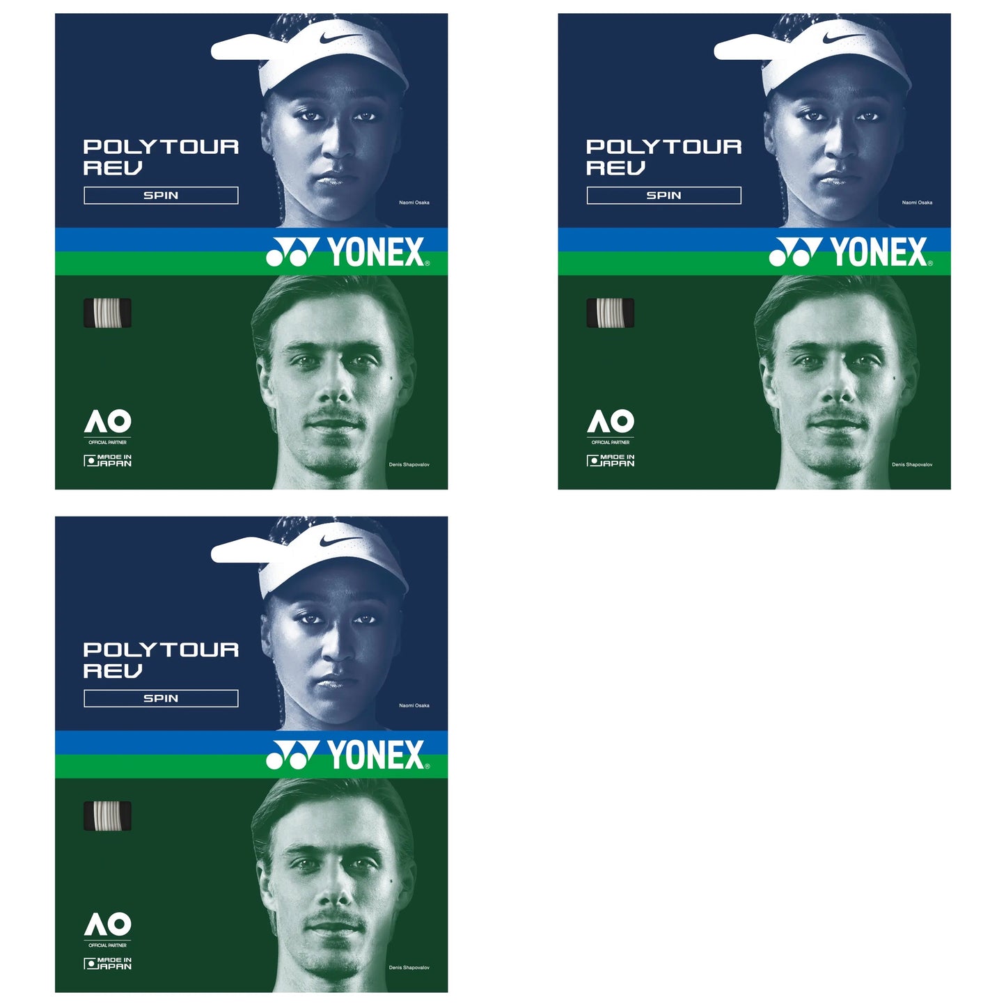 Yonex Poly Tour Rev White Tennis String