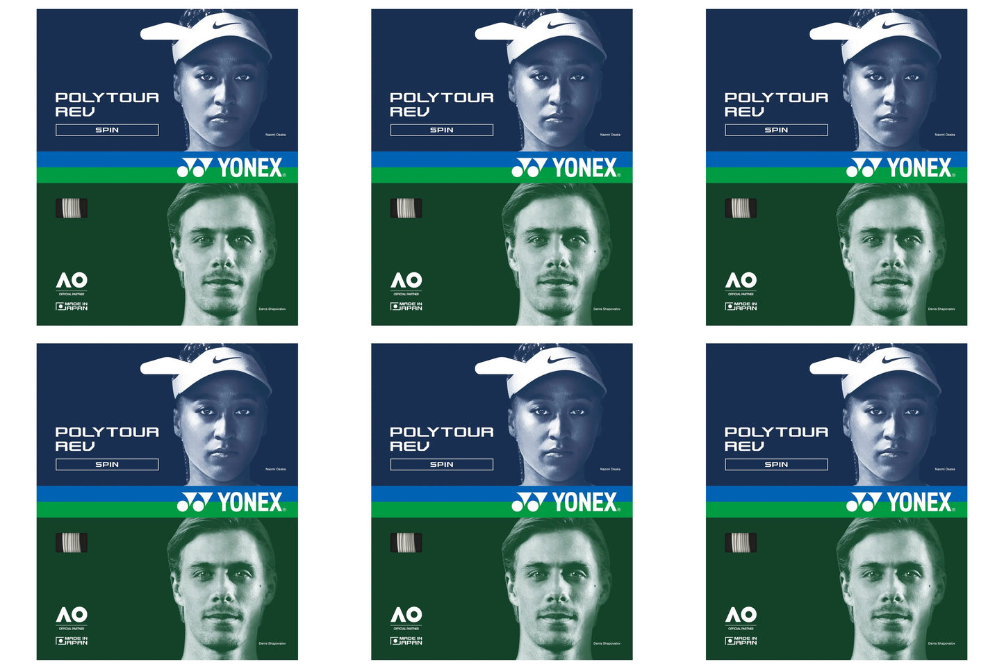 Yonex Poly Tour Rev White Tennis String