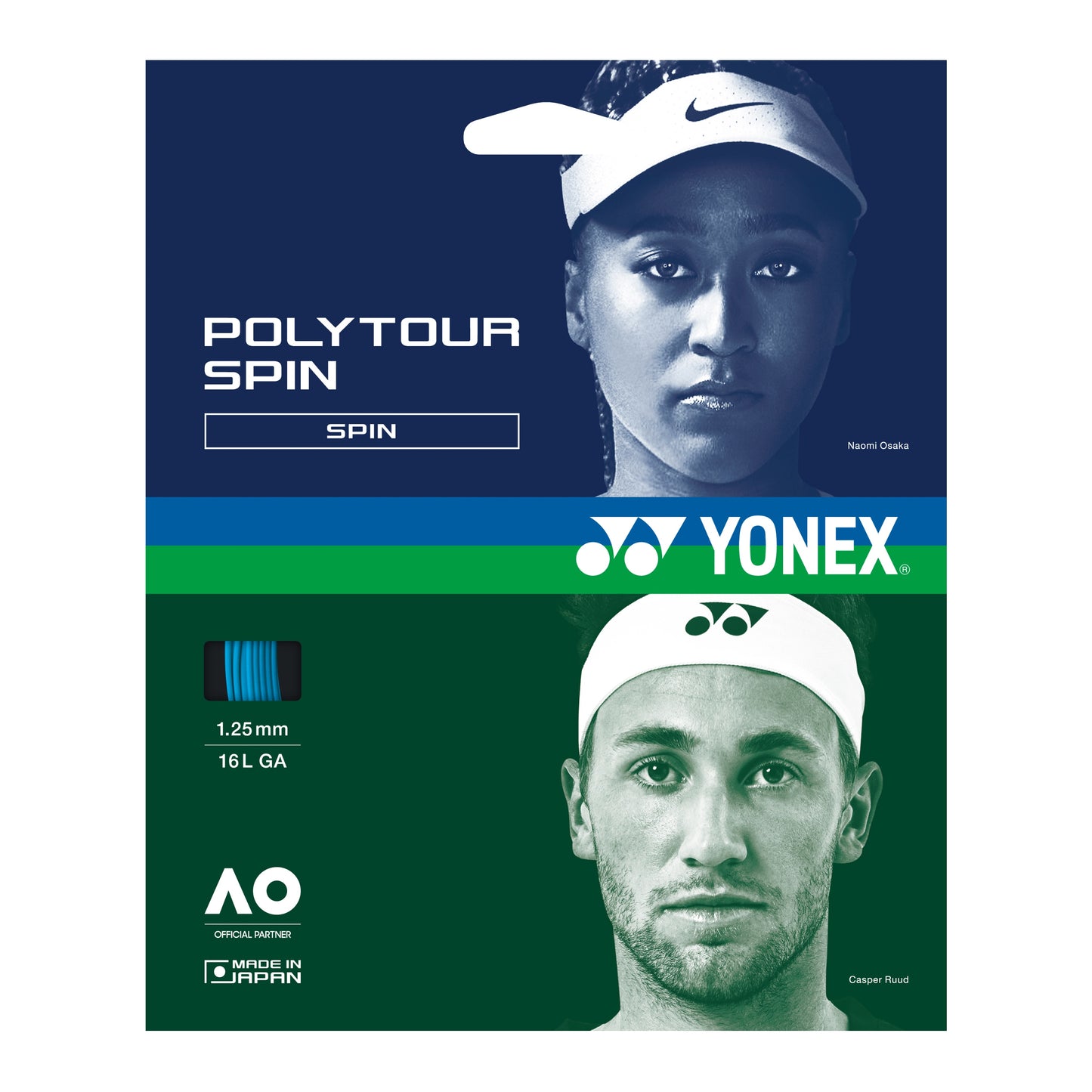 Yonex Poly Tour Spin 40ft/12m