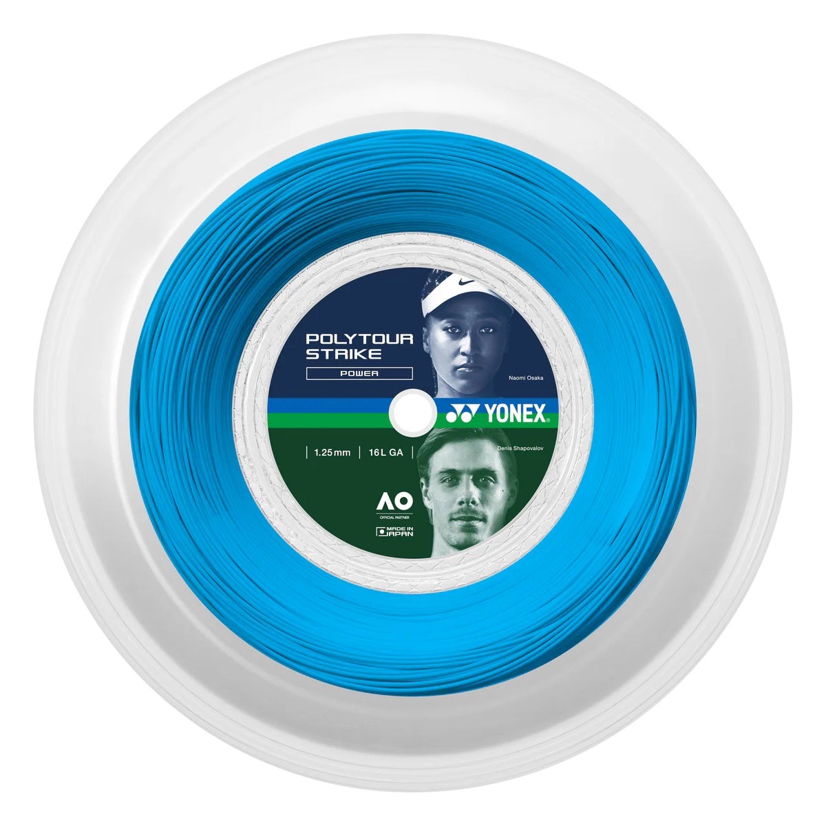 Yonex PolyTour Strike Blue Tennis String - VuTennis.com