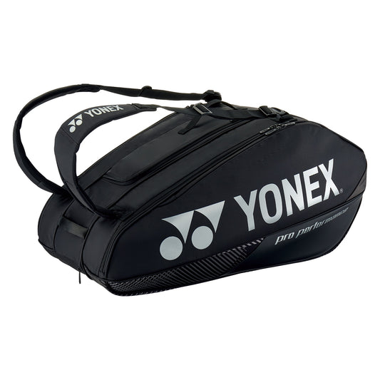 Yonex Pro Series Black 9 pack tennis badminton bag