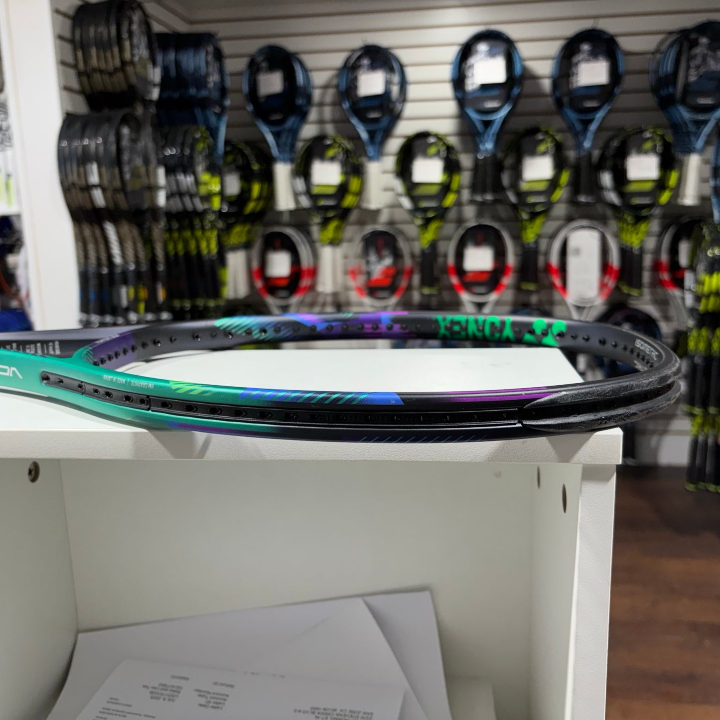 Yonex Vcore Pro 97D grip 4 1/4 Japan (Condition 9/10) 0724-2