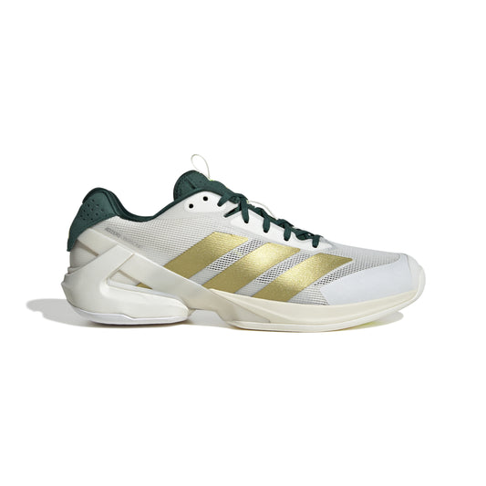 adidas Adizero Ubersonic 5 men tennis shoes IH3087 White/Gold/Green