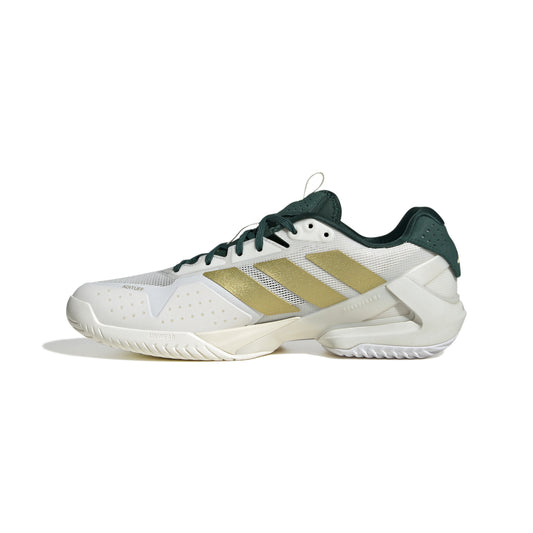 adidas Adizero Ubersonic 5 men tennis shoes IH3087 White/Gold/Green