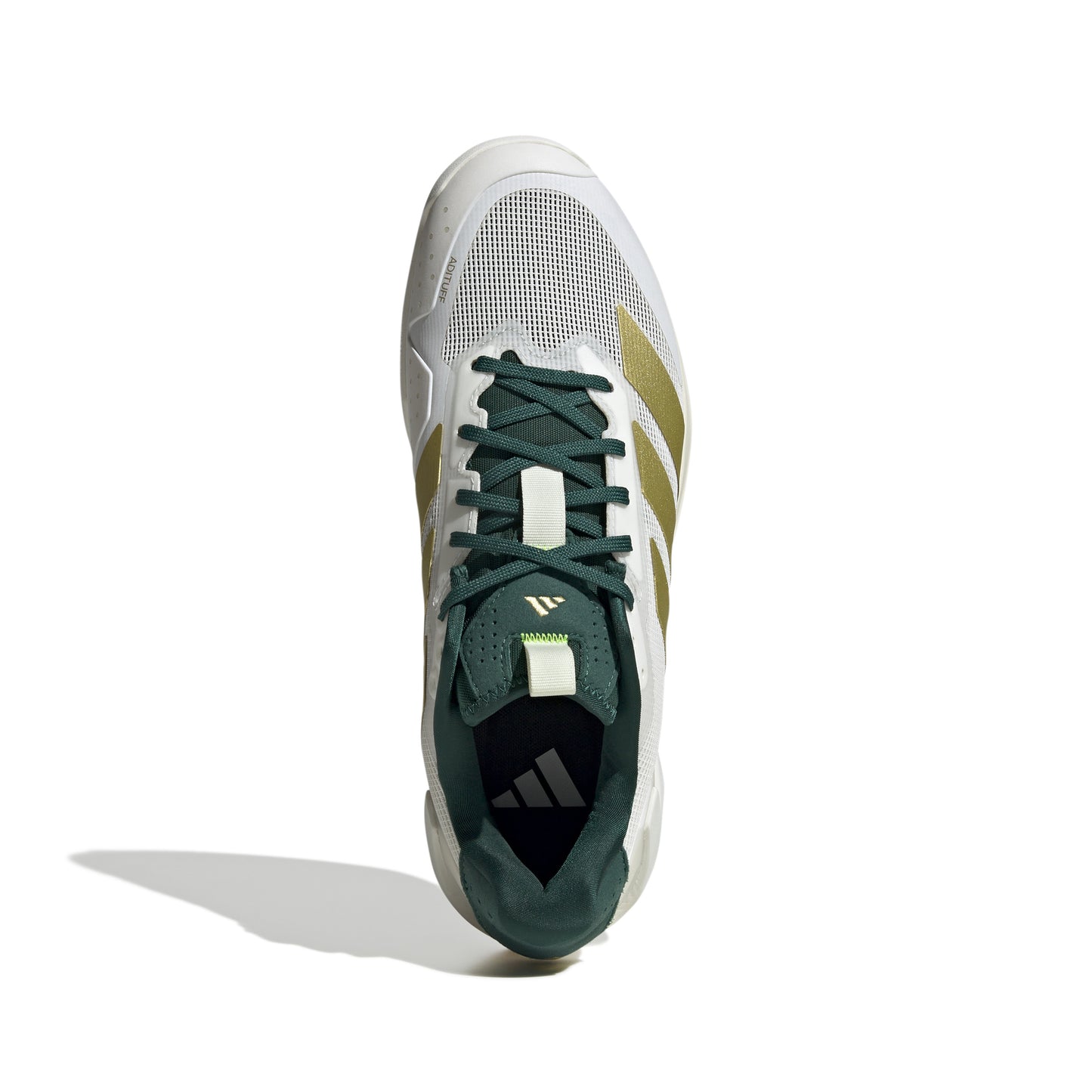 adidas Adizero Ubersonic 5 men tennis shoes IH3087 White/Gold/Green
