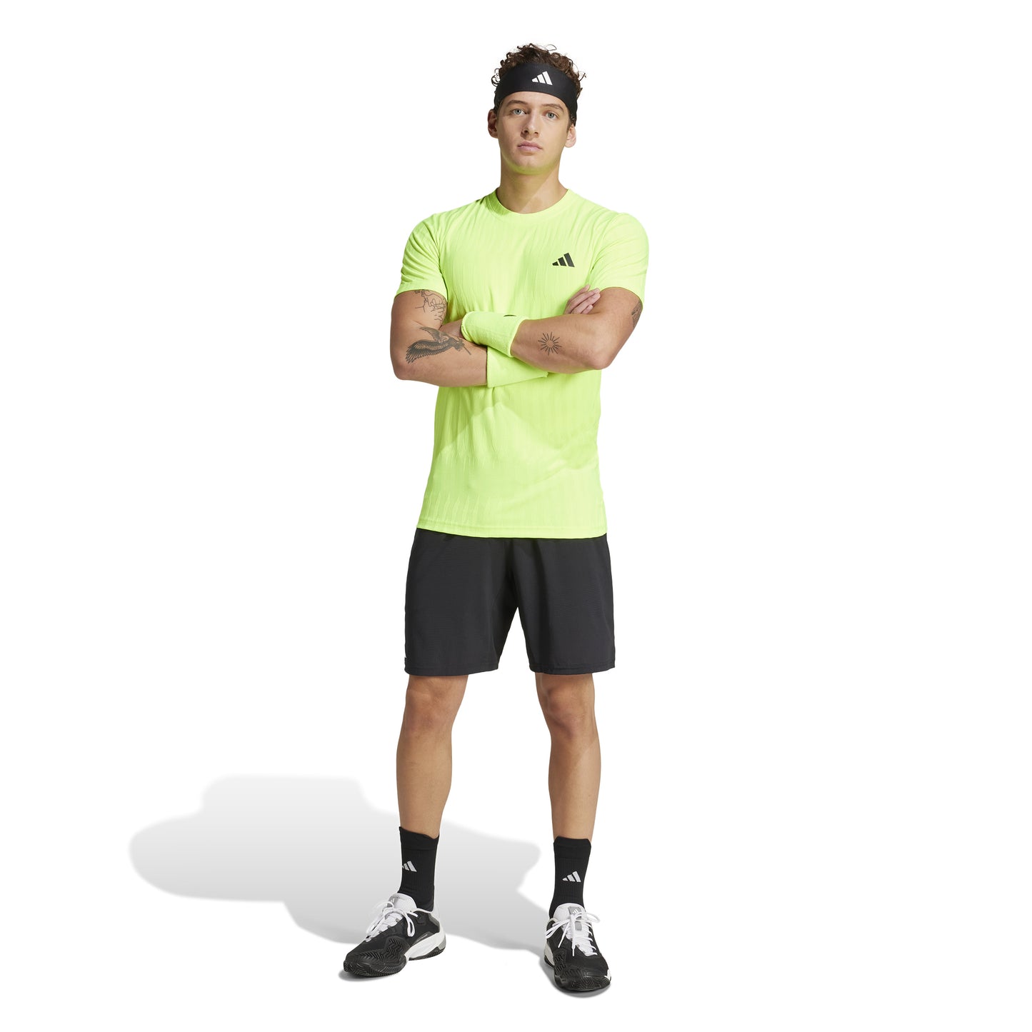 adidas Men's Freelift T-shirt Lime JP4385