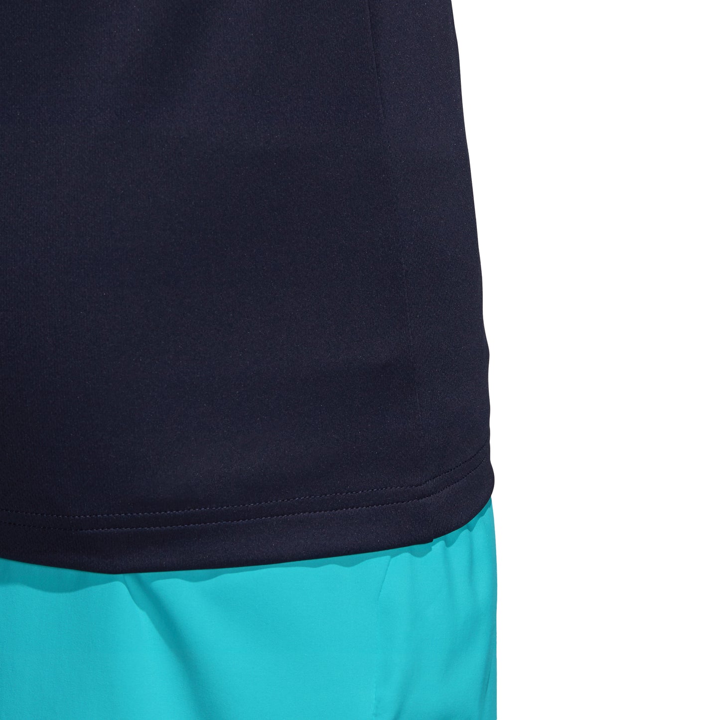 adidas Men's Polo Club - Color Block Hi-Res Aqua D98739 - VuTennis