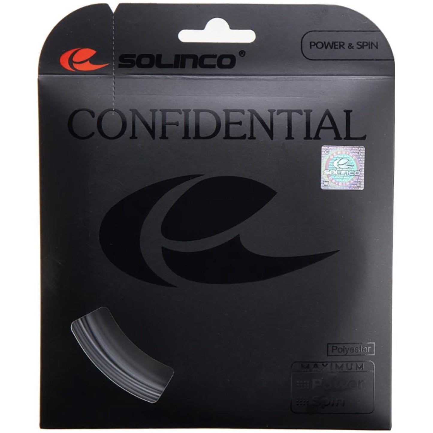 Solinco Confidential 16 16L 17 18 tennis string set - VuTennis
