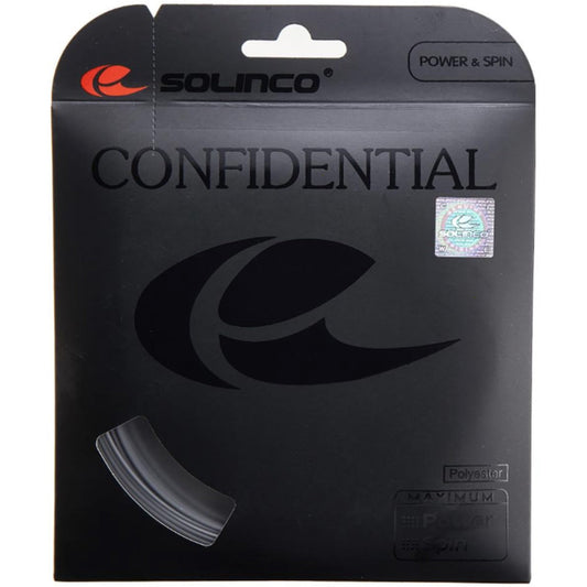 Solinco Confidential 16 16L 17 18 tennis string set - VuTennis