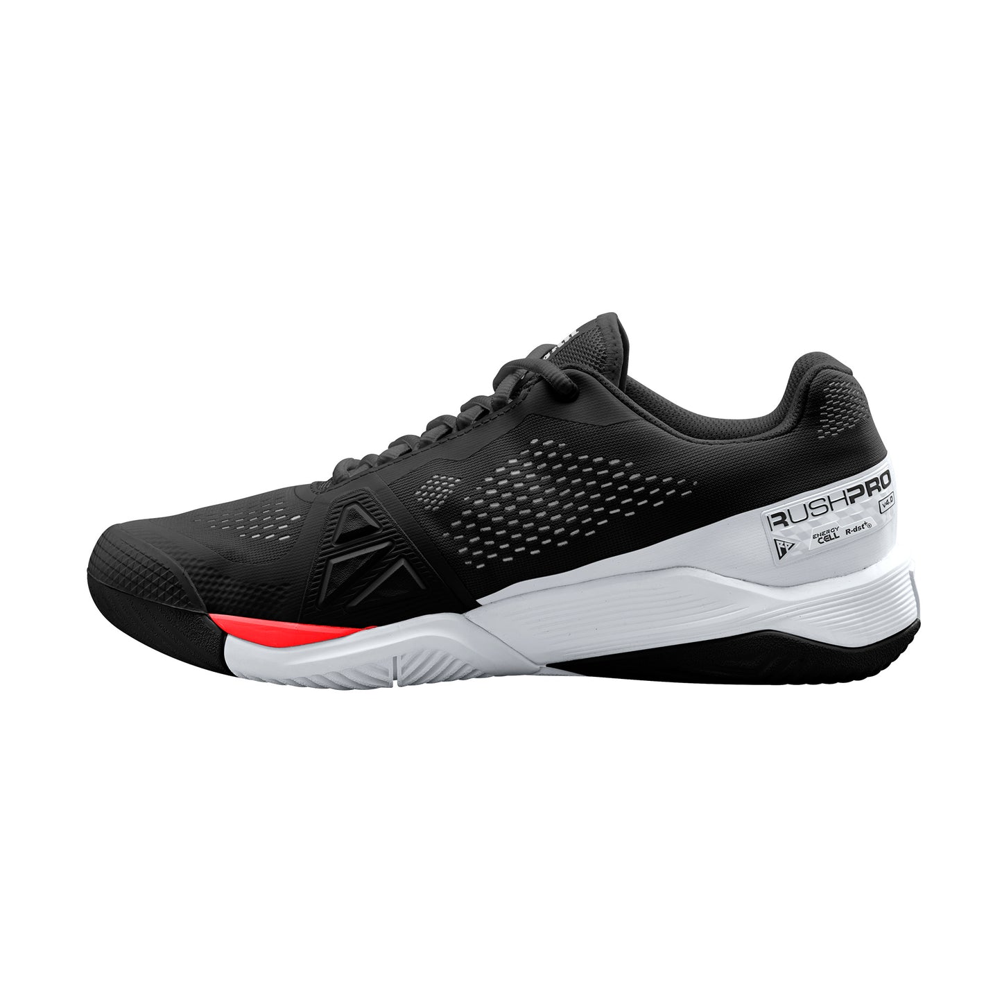 Wilson Rush Pro 4.0 Men shoes - Black/White/Red