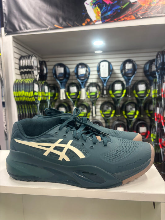 Asics Gel Resolution X Men tennis shoes 487-300 Wide size 10 (condition 9.5/10)