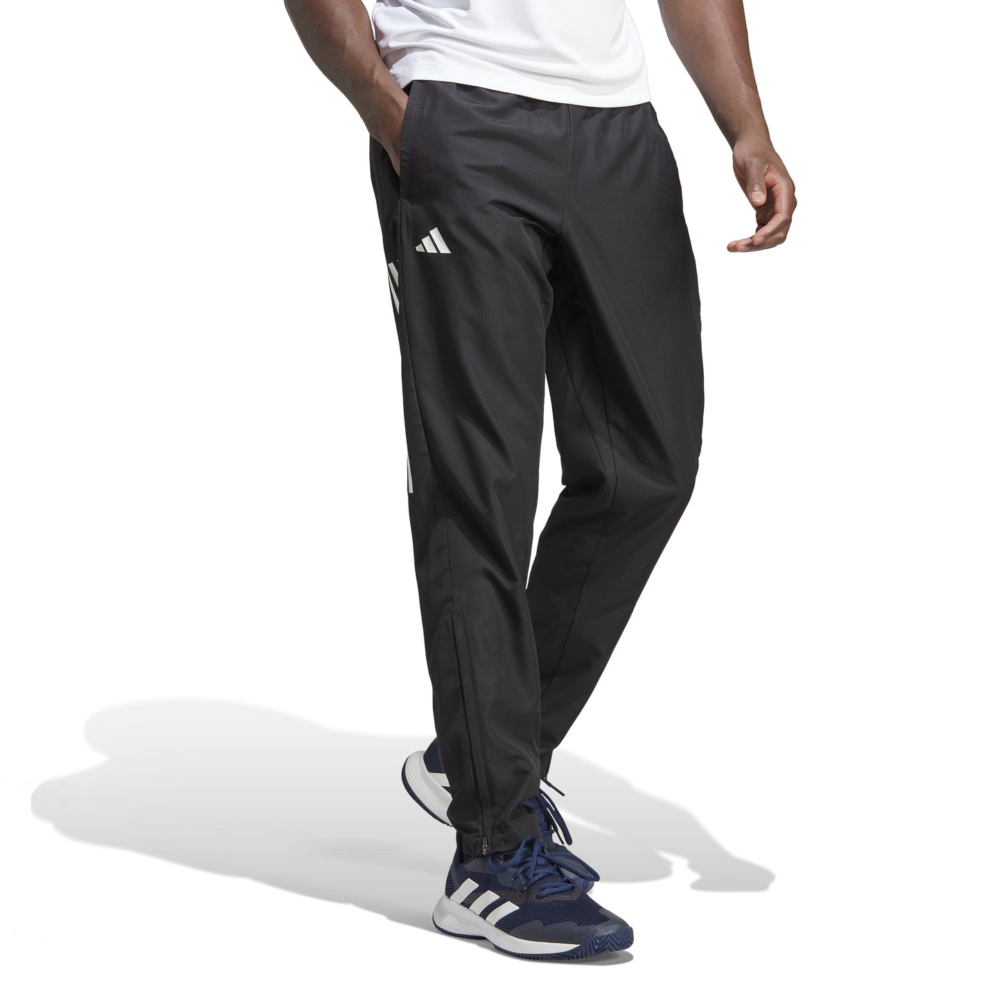 adidas Men's Pants 3-Stripe Woven - Black HT7177