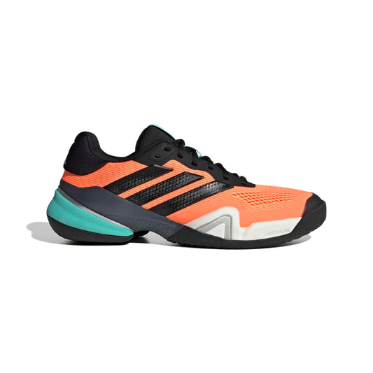 Adidas Barricade 14 Men Tennis Shoes Orange/Teal/Black JR1742