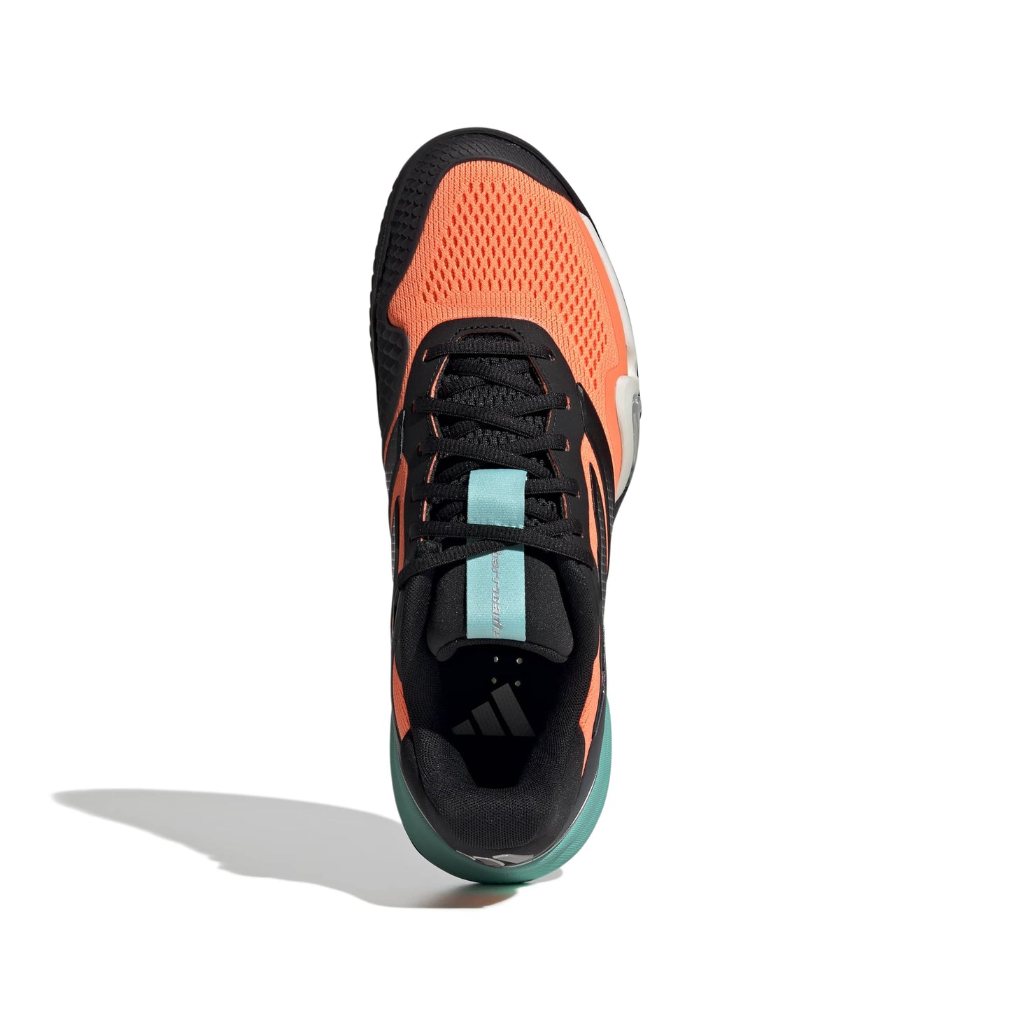 Adidas Barricade 14 Men Tennis Shoes Orange/Teal/Black JR1742