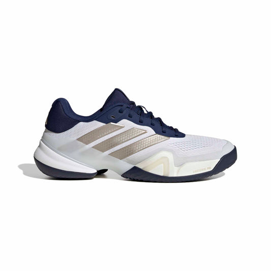 Adidas Barricade 14 Men Tennis Shoes White/Blue JR1743