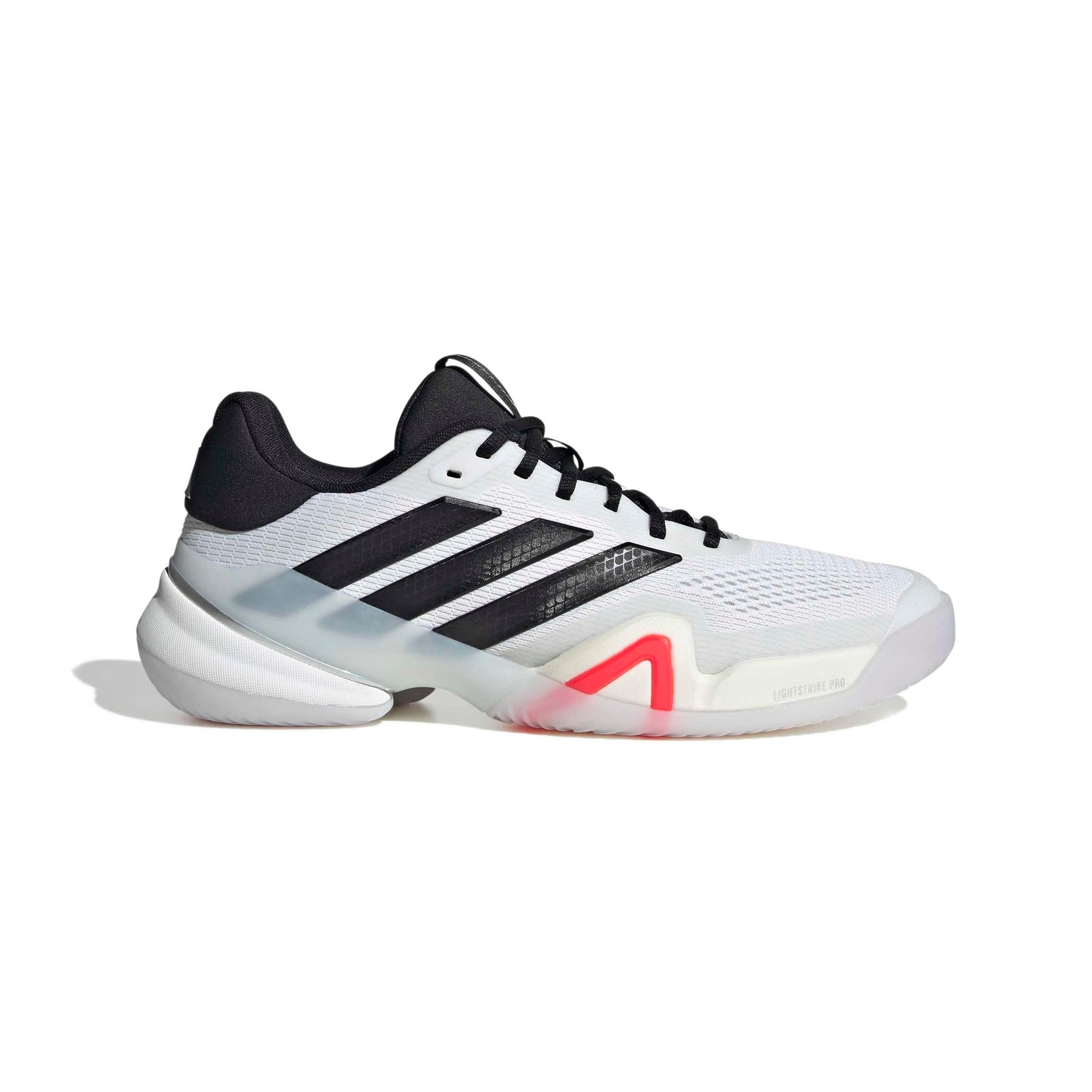 Adidas Barricade 14 Men Wide Tennis Shoes White/Black/Red JQ7107