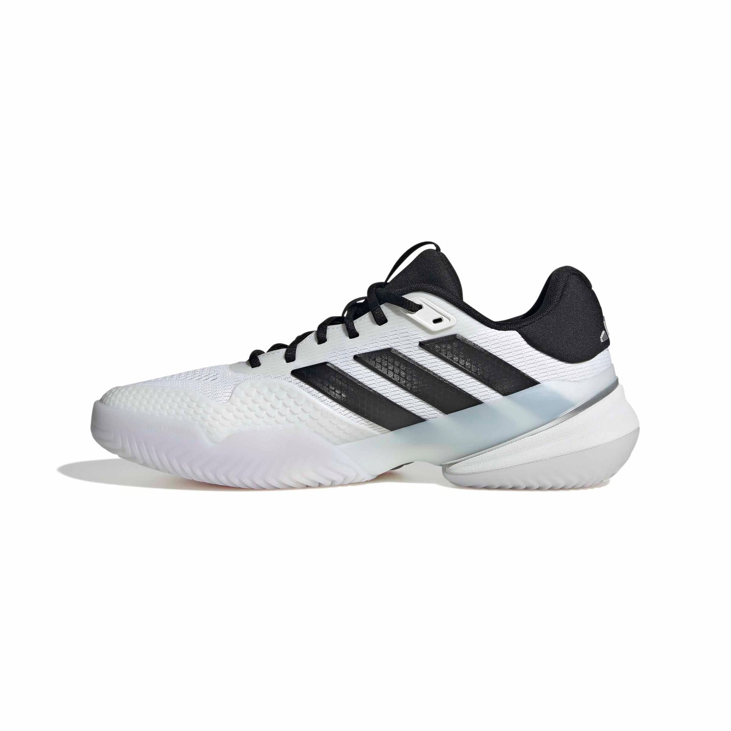 Adidas Barricade 14 Men Wide Tennis Shoes White/Black/Red JQ7107