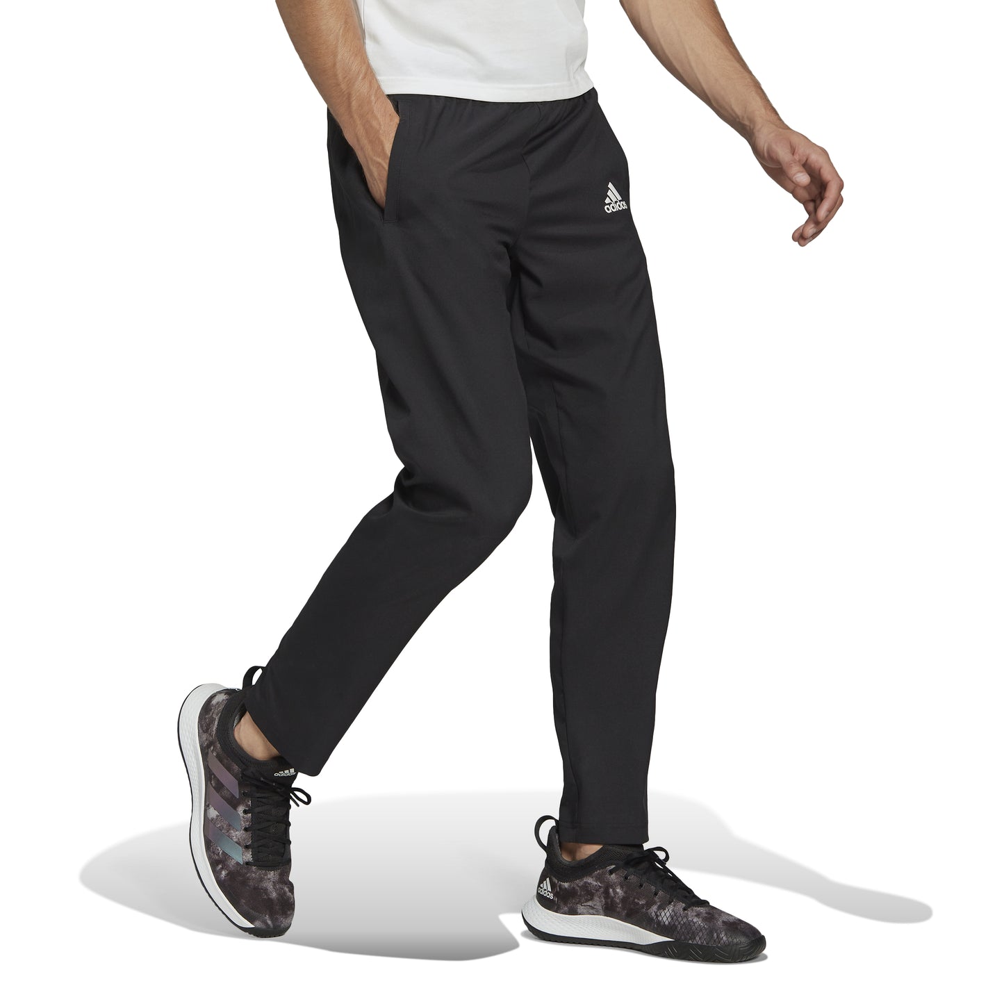 adidas Men's Pants Melbourne Stretch Woven - Black H67150
