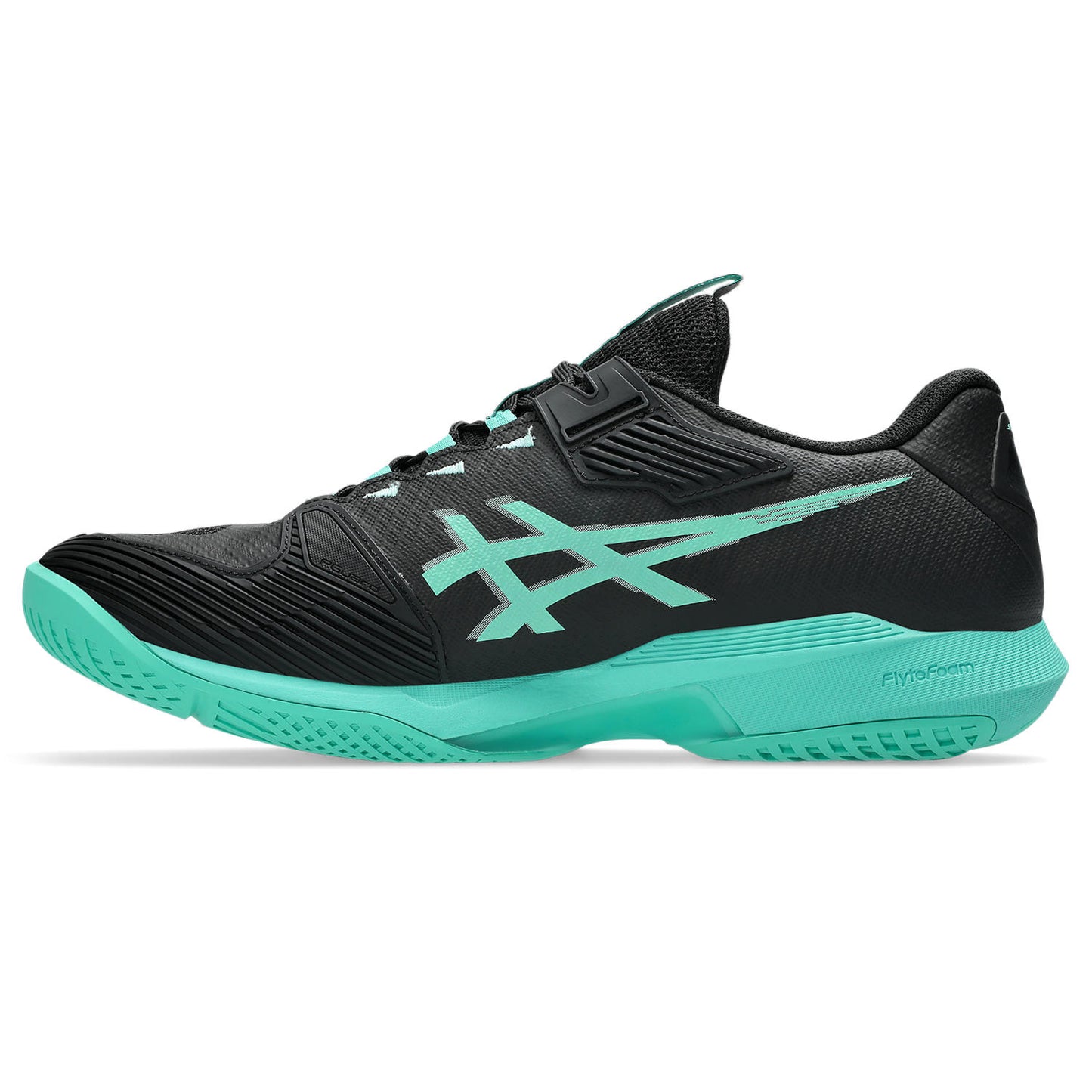 Asics Court FF 3 men's tennis shoes Black/Aurora 370.002