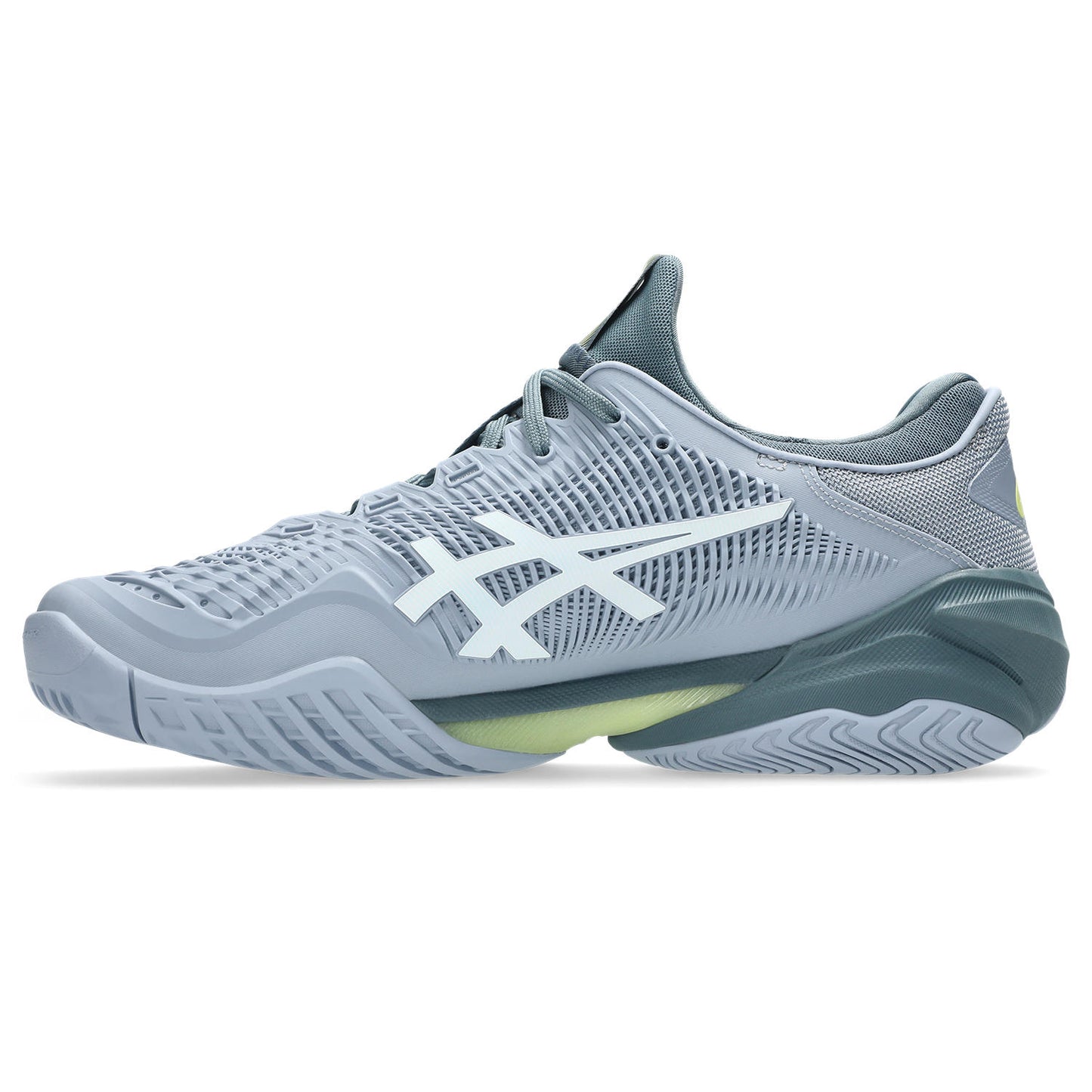 Asics Court FF 3 men's tennis shoes Grey/Blue 370-404