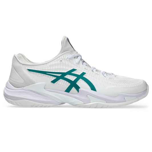 Asics Court FF 3 men's tennis shoes White/Green 574.100