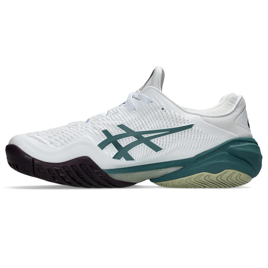 Asics Court FF 3 men's tennis shoes White/Teal 370.107