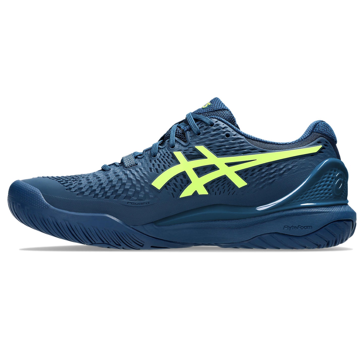 Asics Gel Resolution 9 Men tennis shoes 330-404 Mako Blue/Yellow