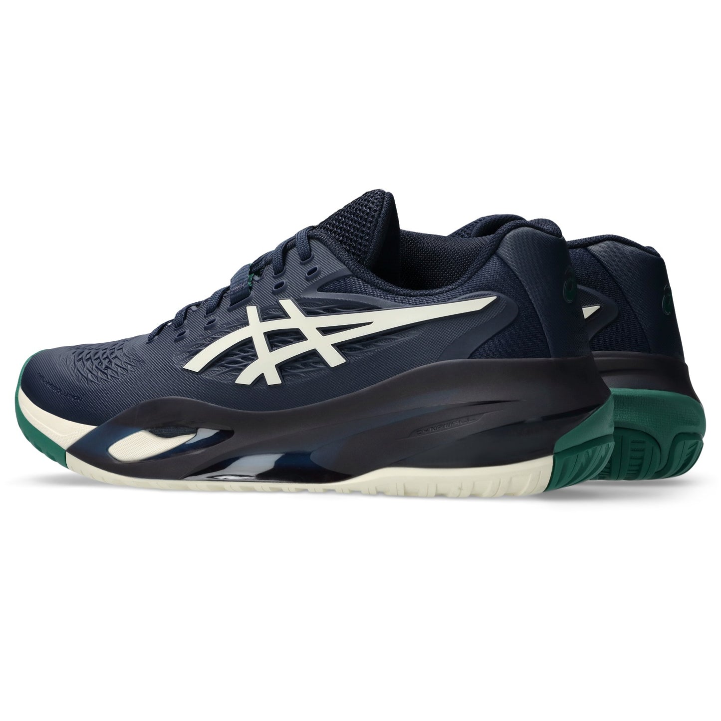 Asics Gel Resolution X Men tennis shoes Midnight/Cream 481-400