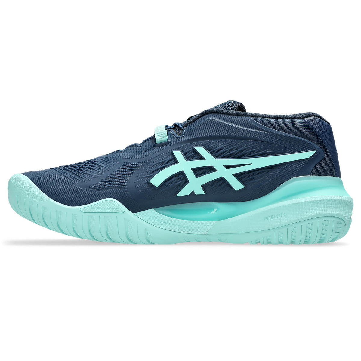 Asics Gel Resolution X Men tennis shoes Night Sky/Mint 481.404