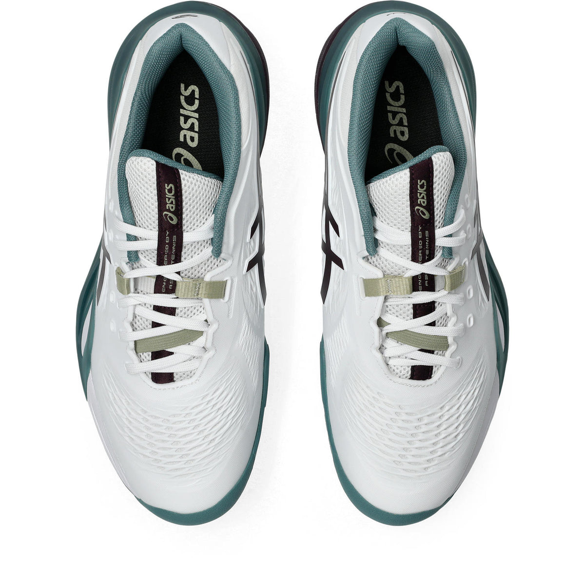 Asics Gel Resolution X Men tennis shoes White/Aubergine 481.104