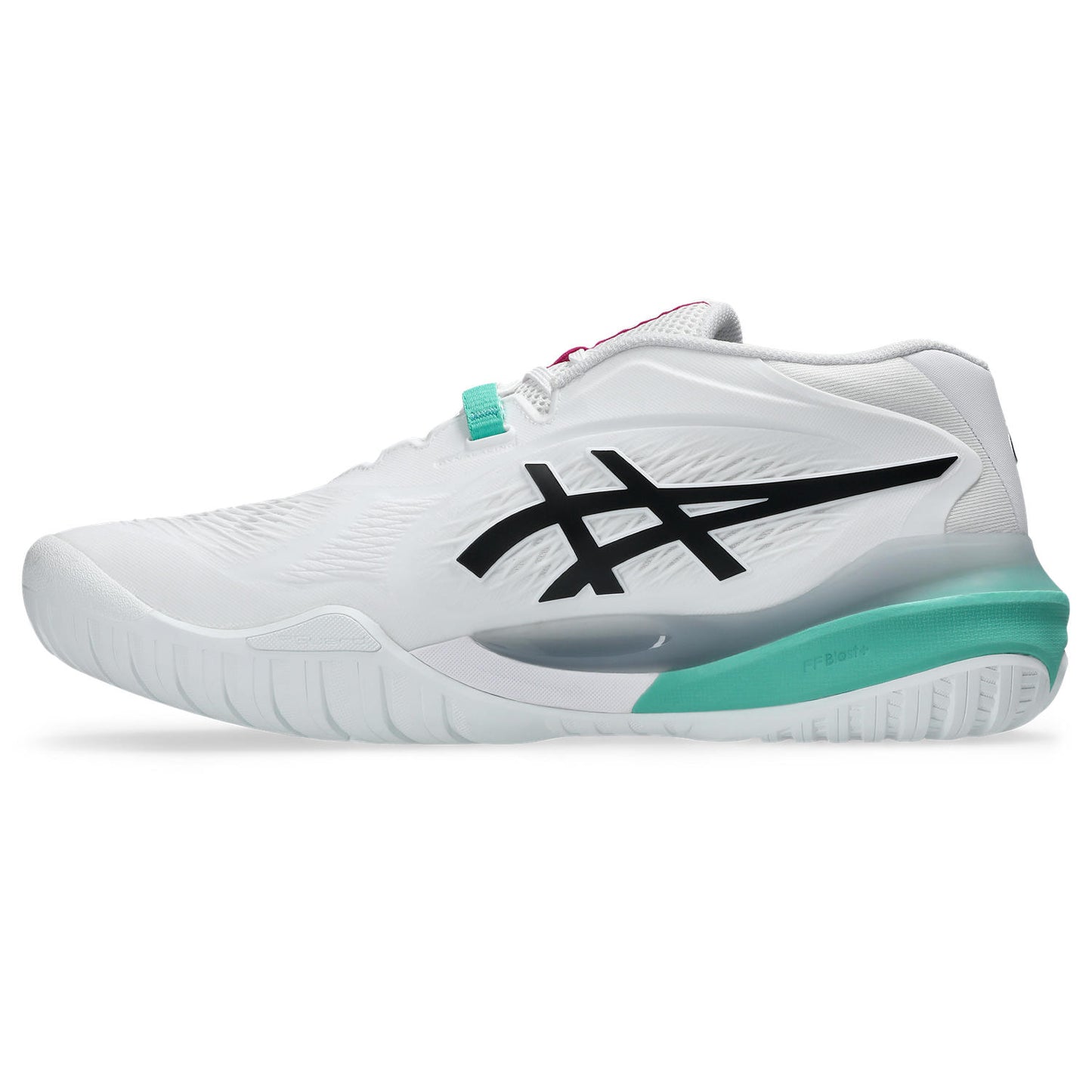 Asics Gel Resolution X Men tennis shoes White/Aurora 481-103