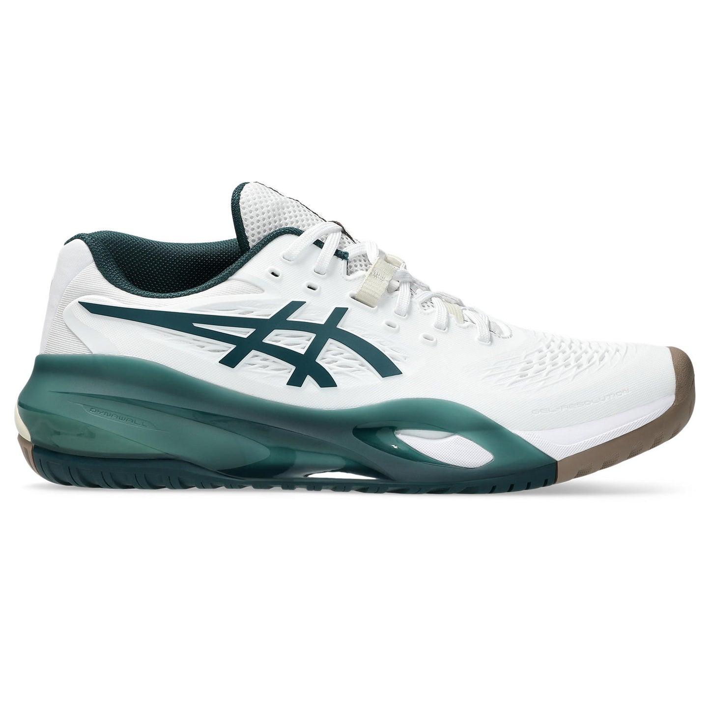 Asics Gel Resolution X Men tennis shoes White/Green