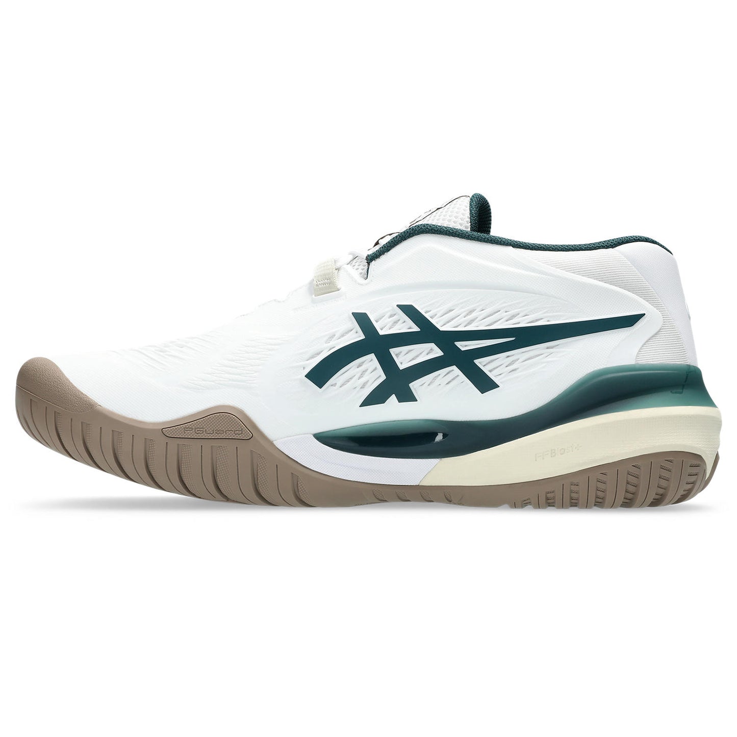 Asics Gel Resolution X Men tennis shoes White/Green