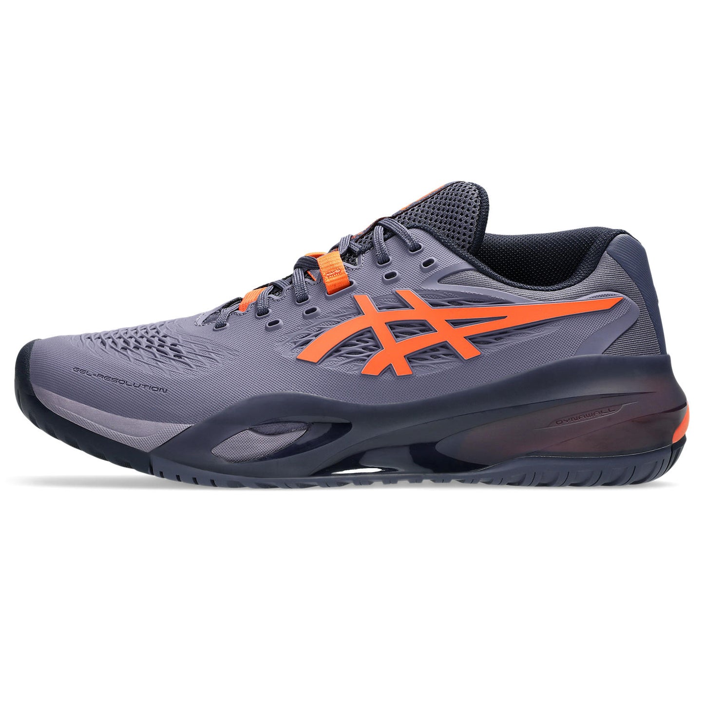 Asics Gel Resolution X Wide Men tennis shoes Grey/Orange