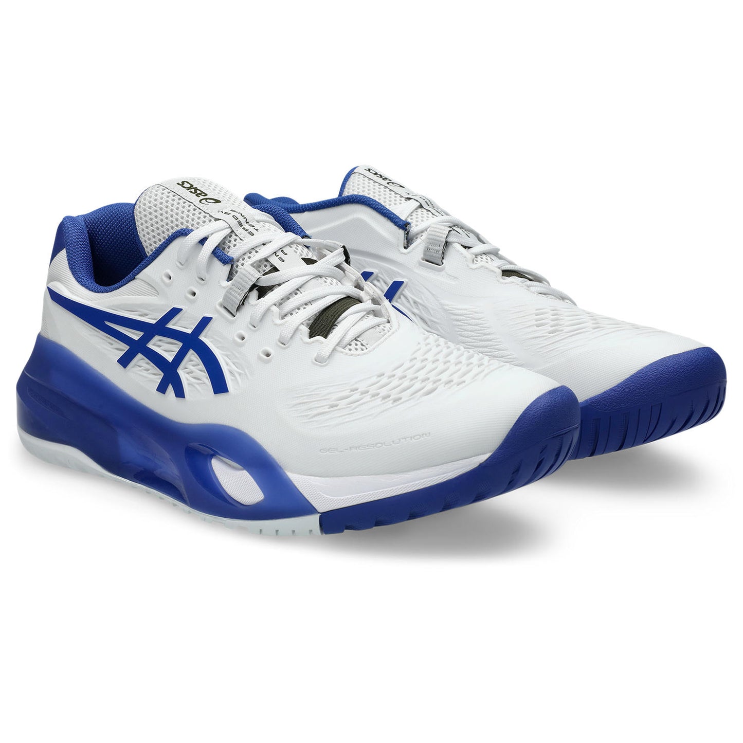 Asics Gel Resolution X Wide Men tennis shoes White/Cobalt 487-101