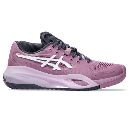 Asics Gel Resolution X Women tennis shoes Ube/White