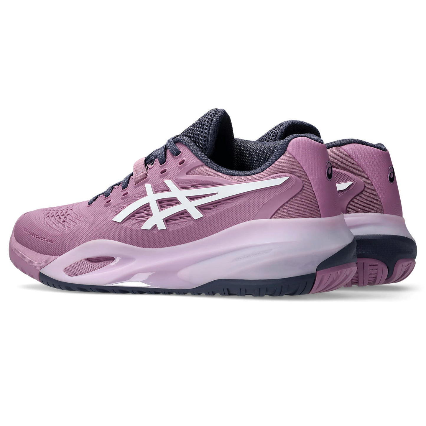 Asics Gel Resolution X Women tennis shoes Ube/White