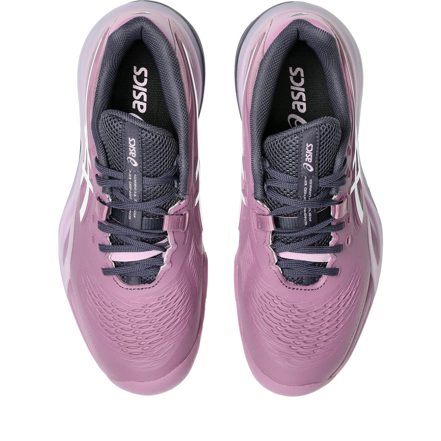 Asics Gel Resolution X Women tennis shoes Ube/White