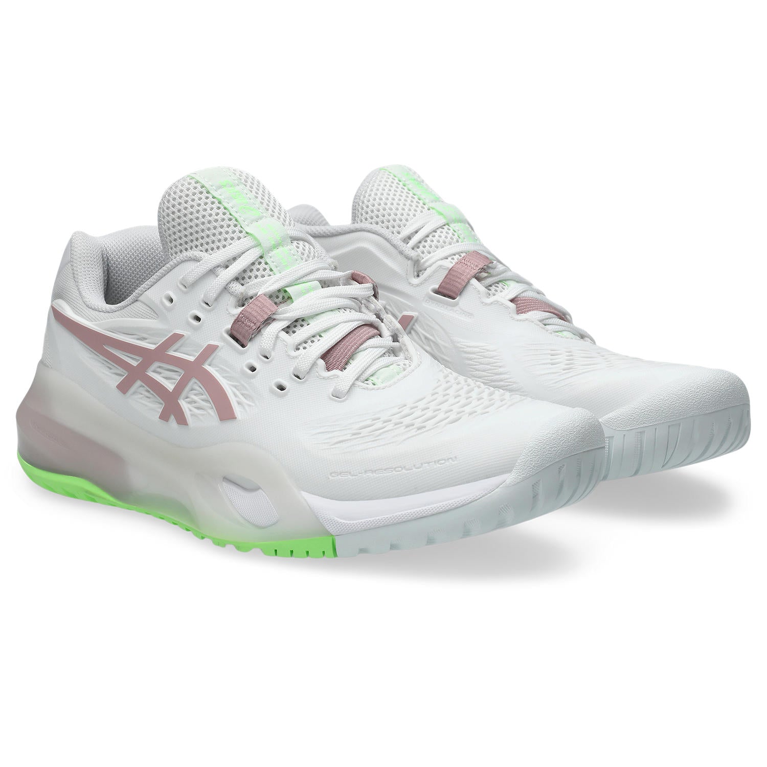 Asics Gel Resolution X Women tennis shoes White/Morganite 279.104
