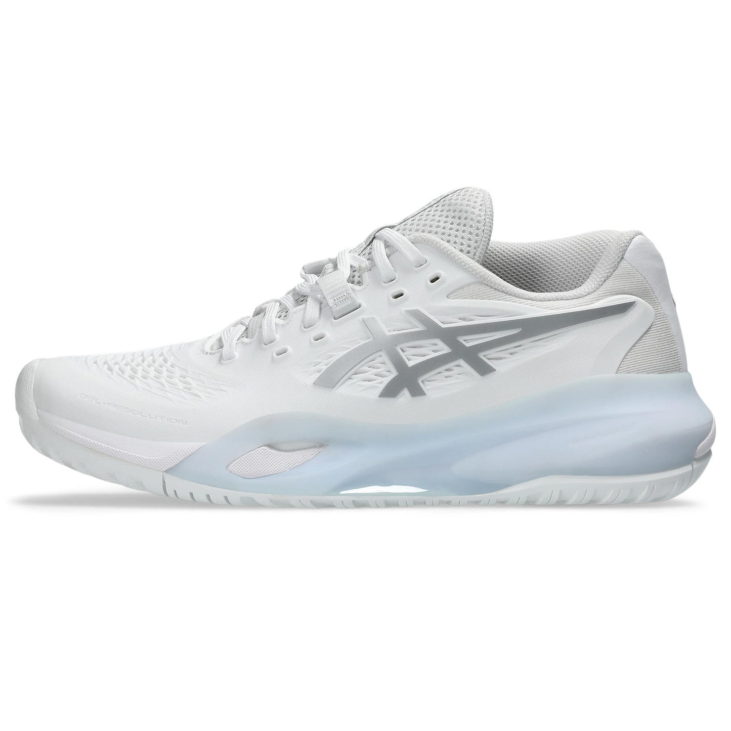 Asics Gel Resolution X Women tennis shoes White/Silver