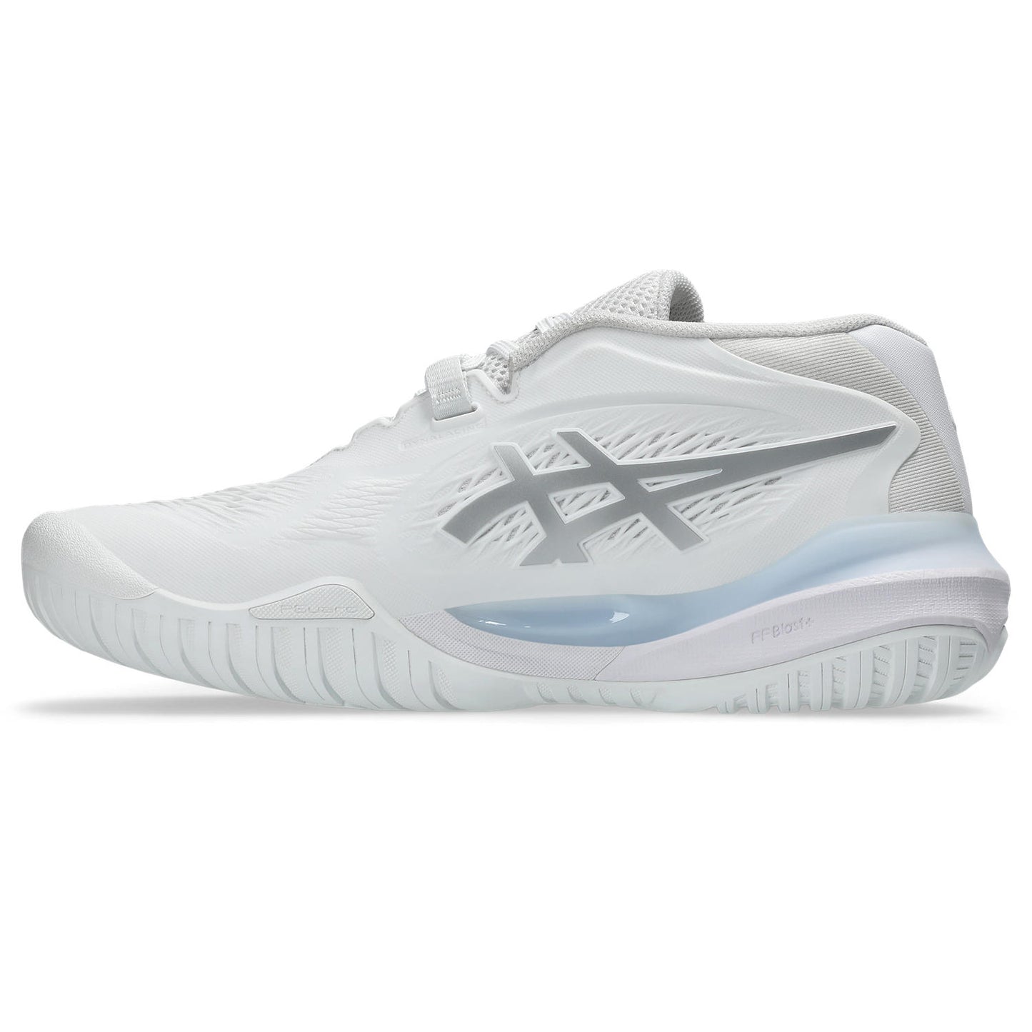 Asics Gel Resolution X Women tennis shoes White/Silver