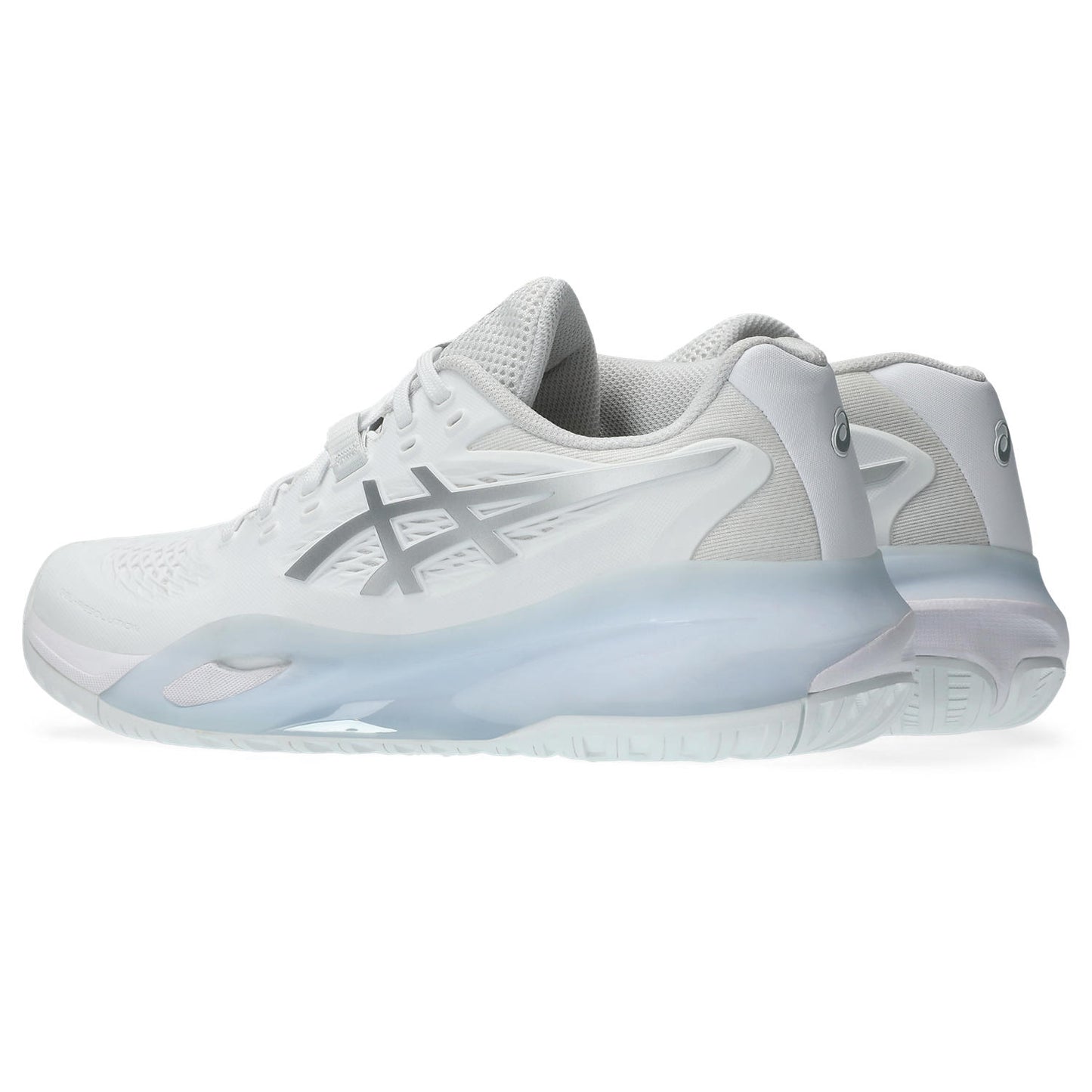 Asics Gel Resolution X Women tennis shoes White/Silver