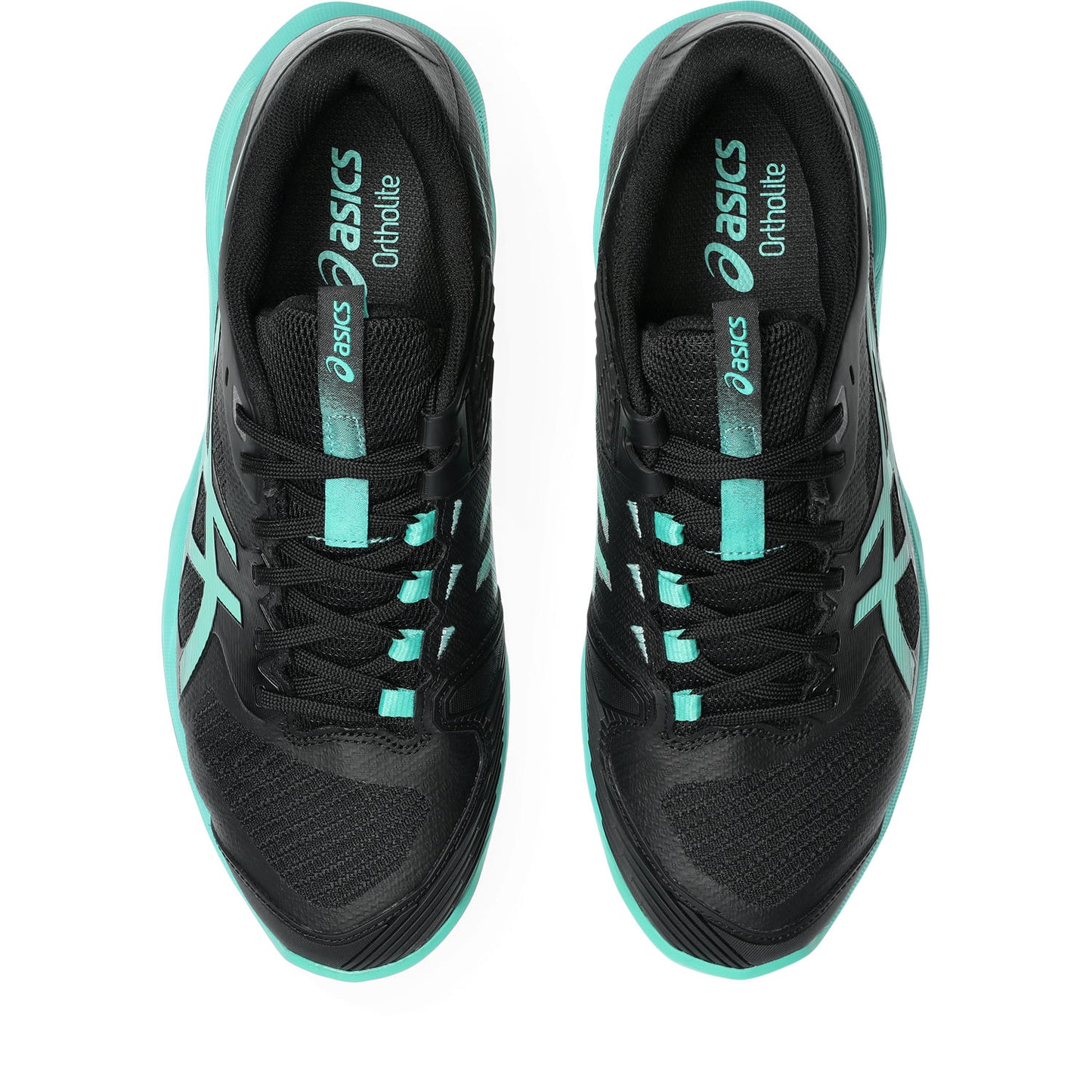 Asics Solution Speed FF 4 men's tennis shoes Black/Green 532.001