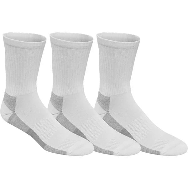 Asics Training Cushion Comfort Crew 3 pairs socks - White