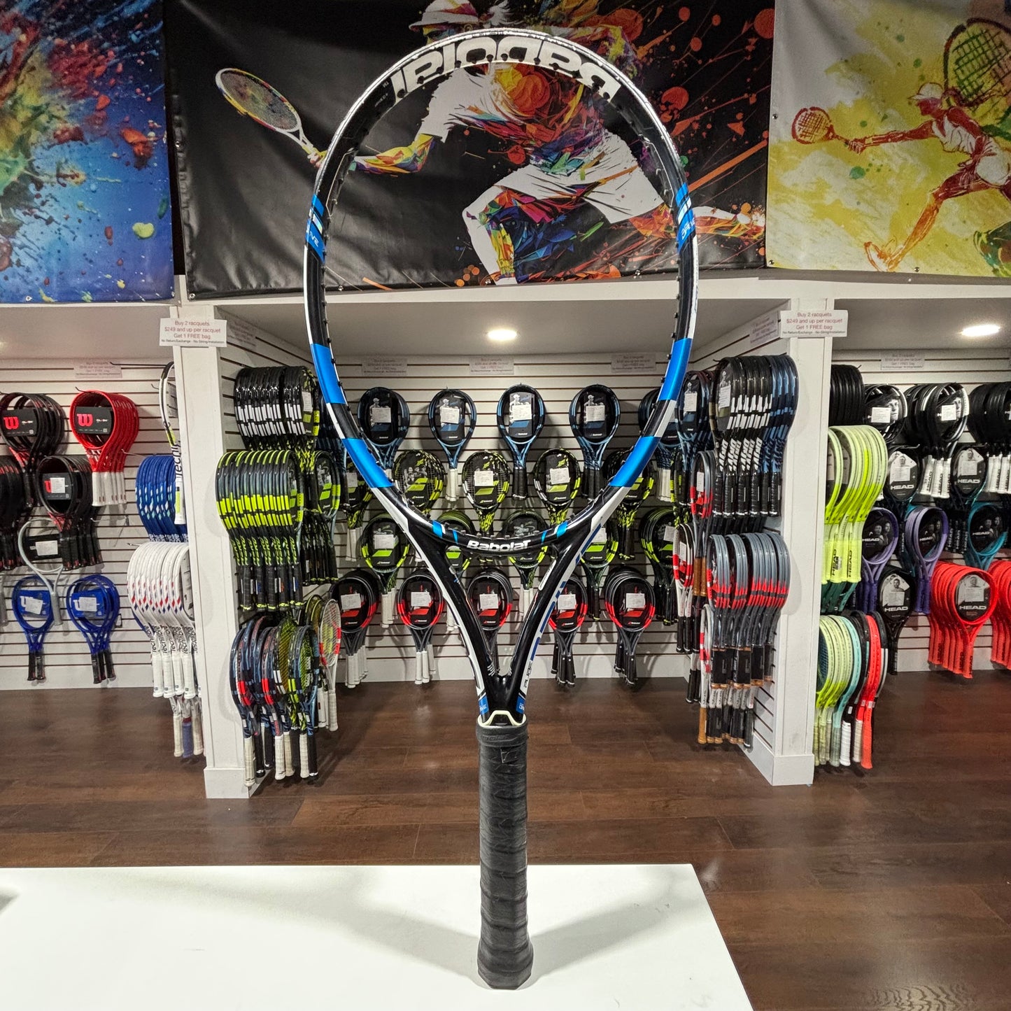 Babolat Pure Drive GT gripsize 4 3/8 (Condition 5/10) 0227-2