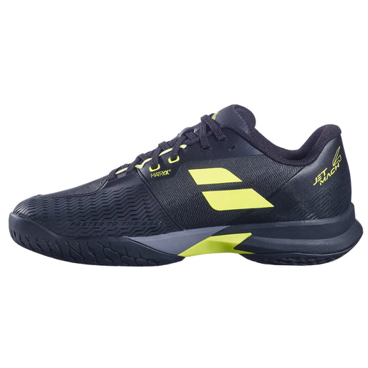 Babolat Jet Mach 4 Men Tennis Shoes - Black/Aero