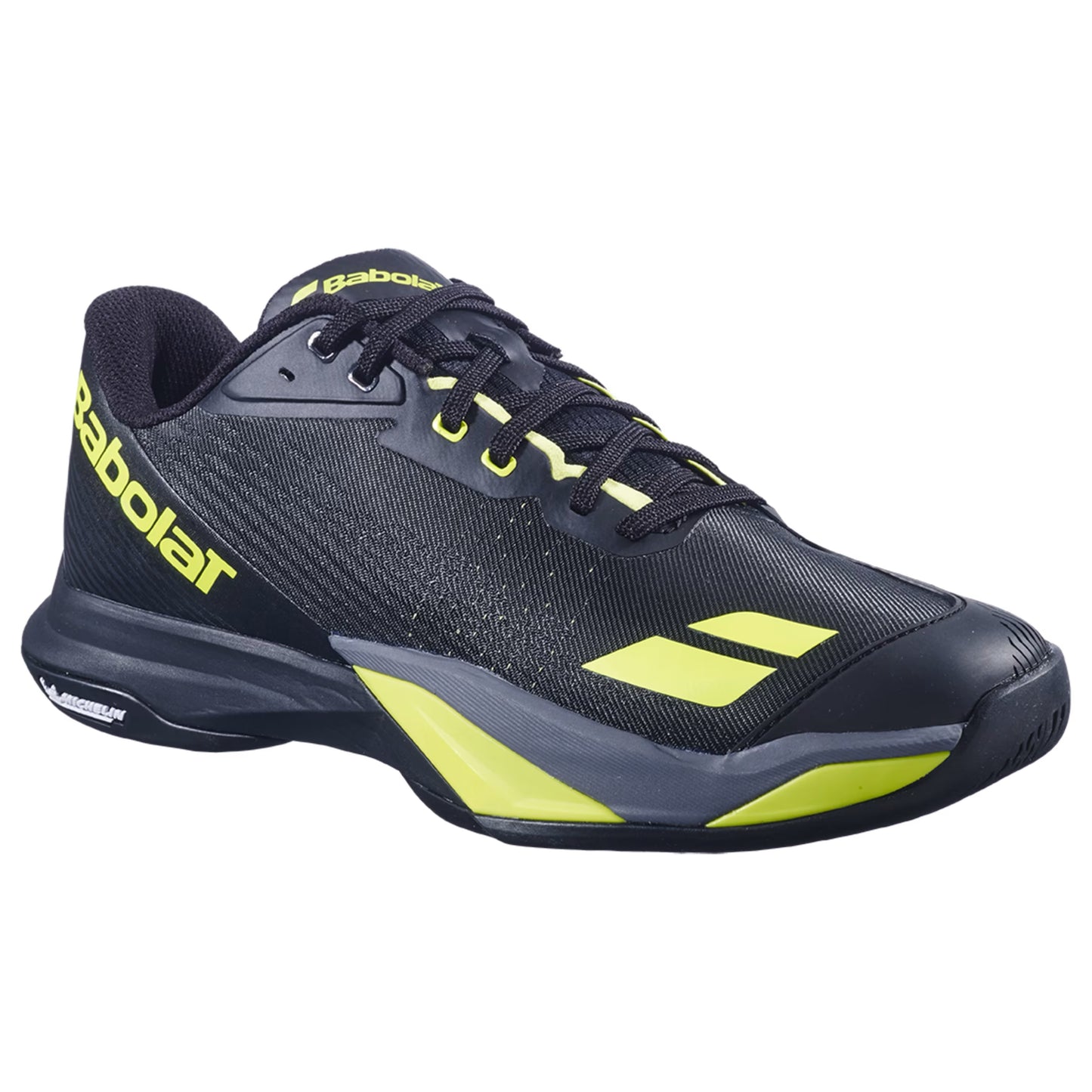 Babolat Jet Mach 4 Men Tennis Shoes - Black/Aero
