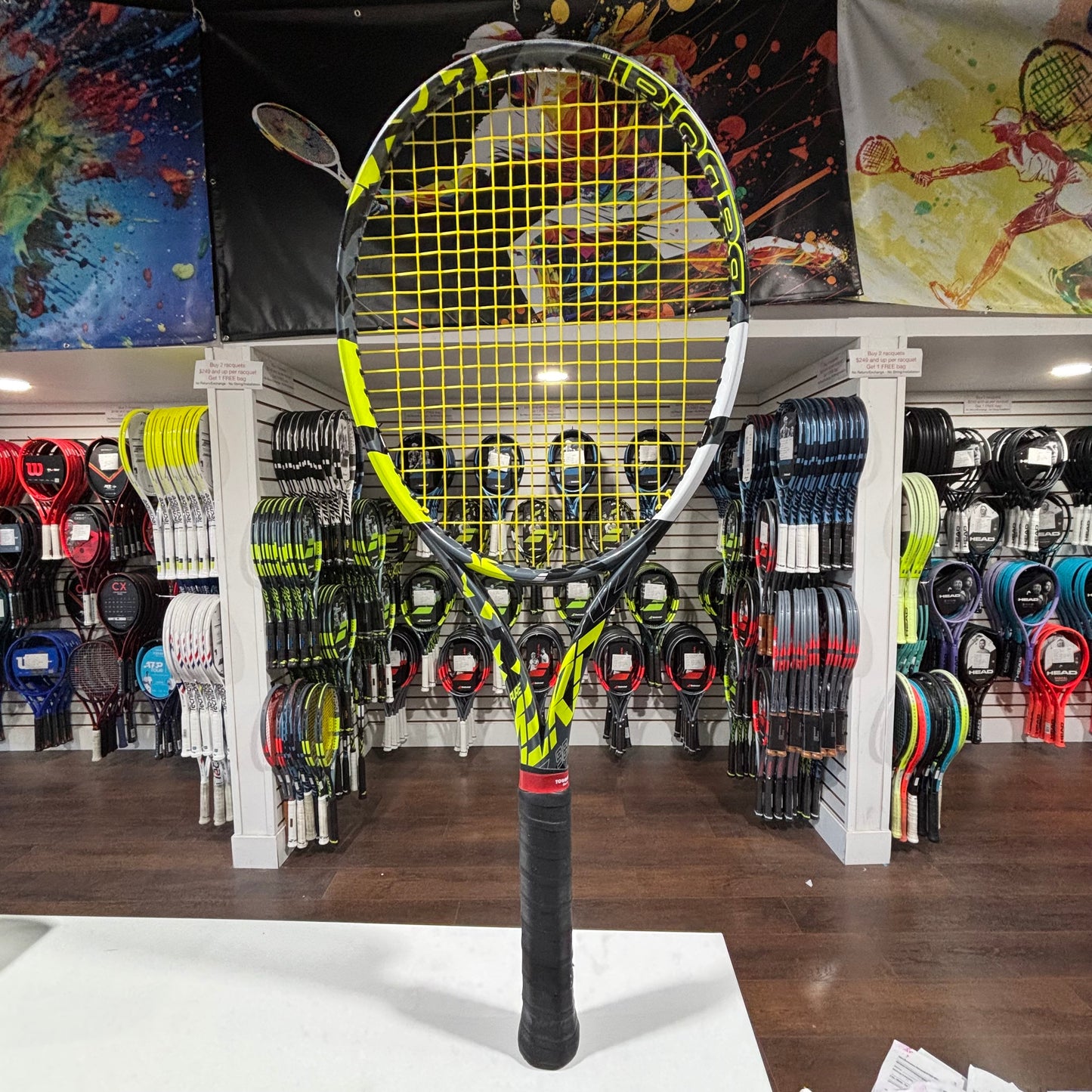 Babolat Pure Aero 98 gripsize 4 1/4 (Condition 8/10) 0618